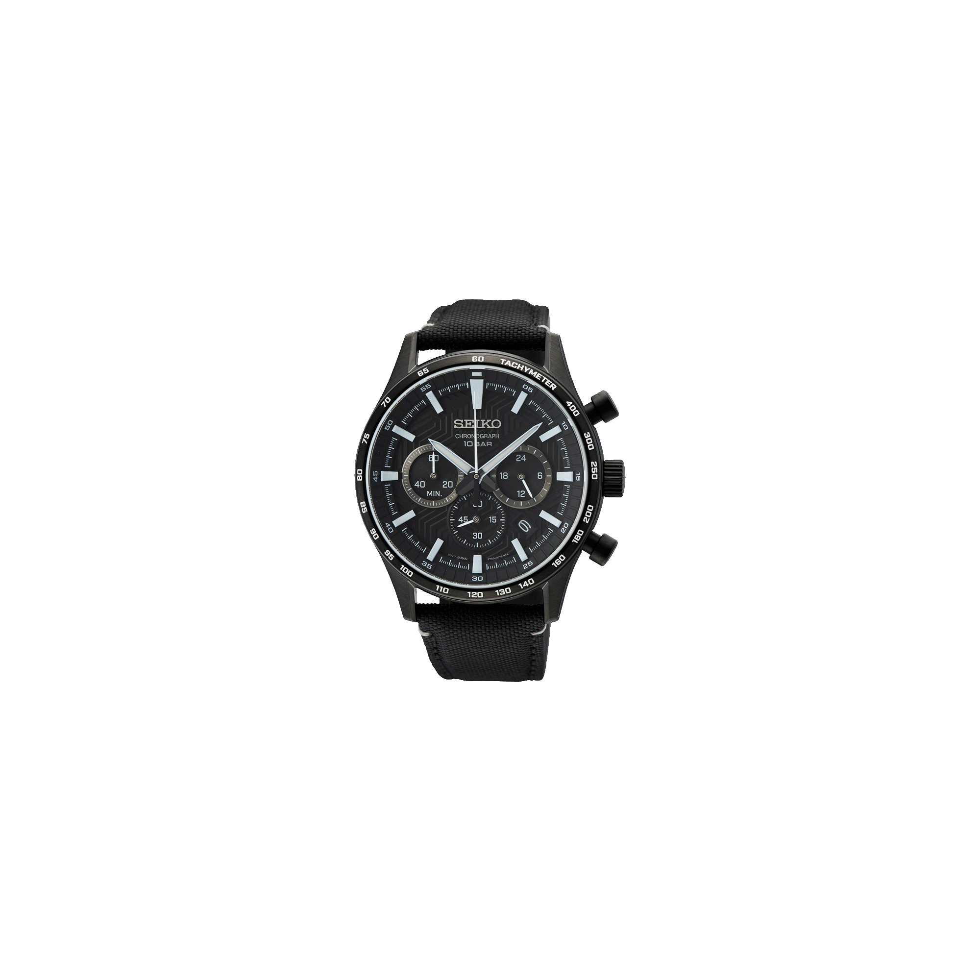 SPORT Men's watch with quartz chronograph night run SSB417P1