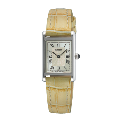 Damenuhr Seiko Klassik Quarz Lederband SWR095P1