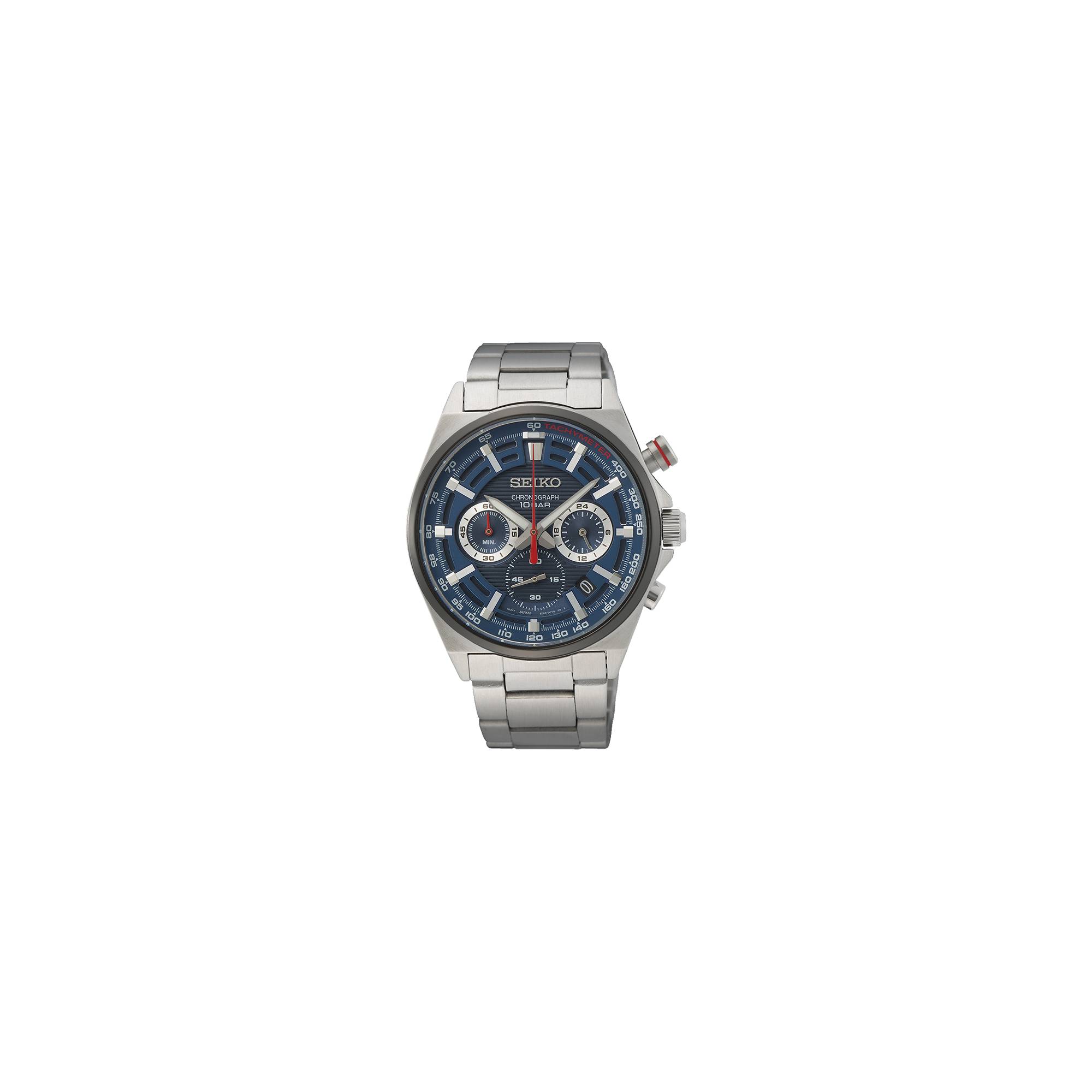 SPORT Men\'s watch with quartz chronograph in steel SSB407P1