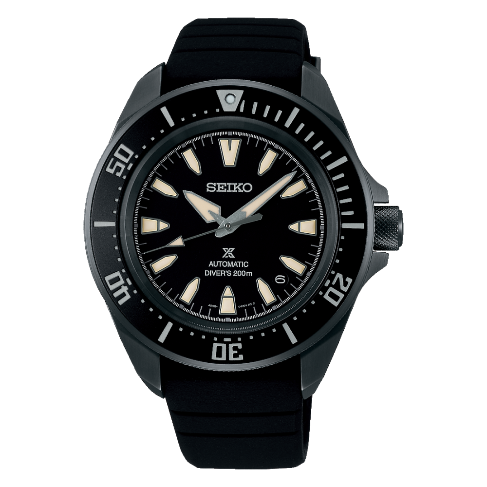 Seiko Montre Automatique Homme Bracelet Silicone Montre Seiko