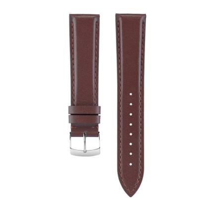 Camel-coloured recycled leather strap