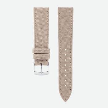 Beige recycled plastic strap
