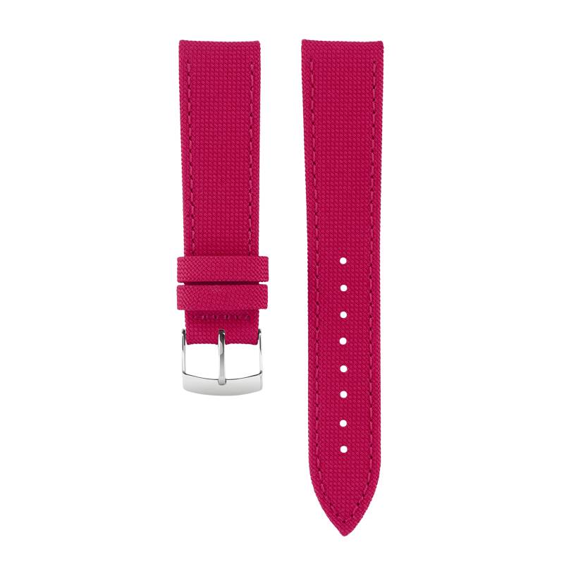 Red recycled plastic strap