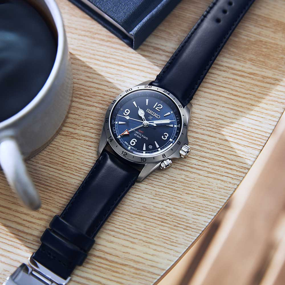Seiko Prospex Alpinist automatic GMT watch