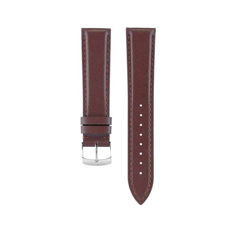 Bracelet cuir recyclé camel