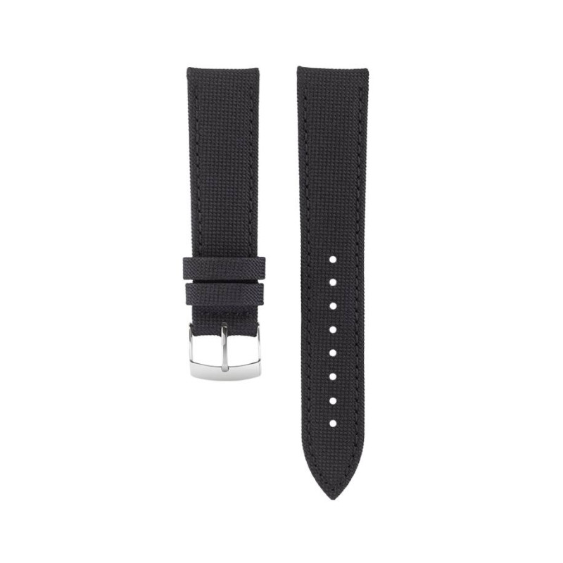 Black recycled plastic strap