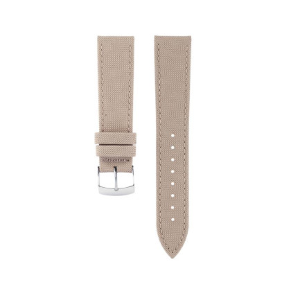 Beige recycled plastic strap