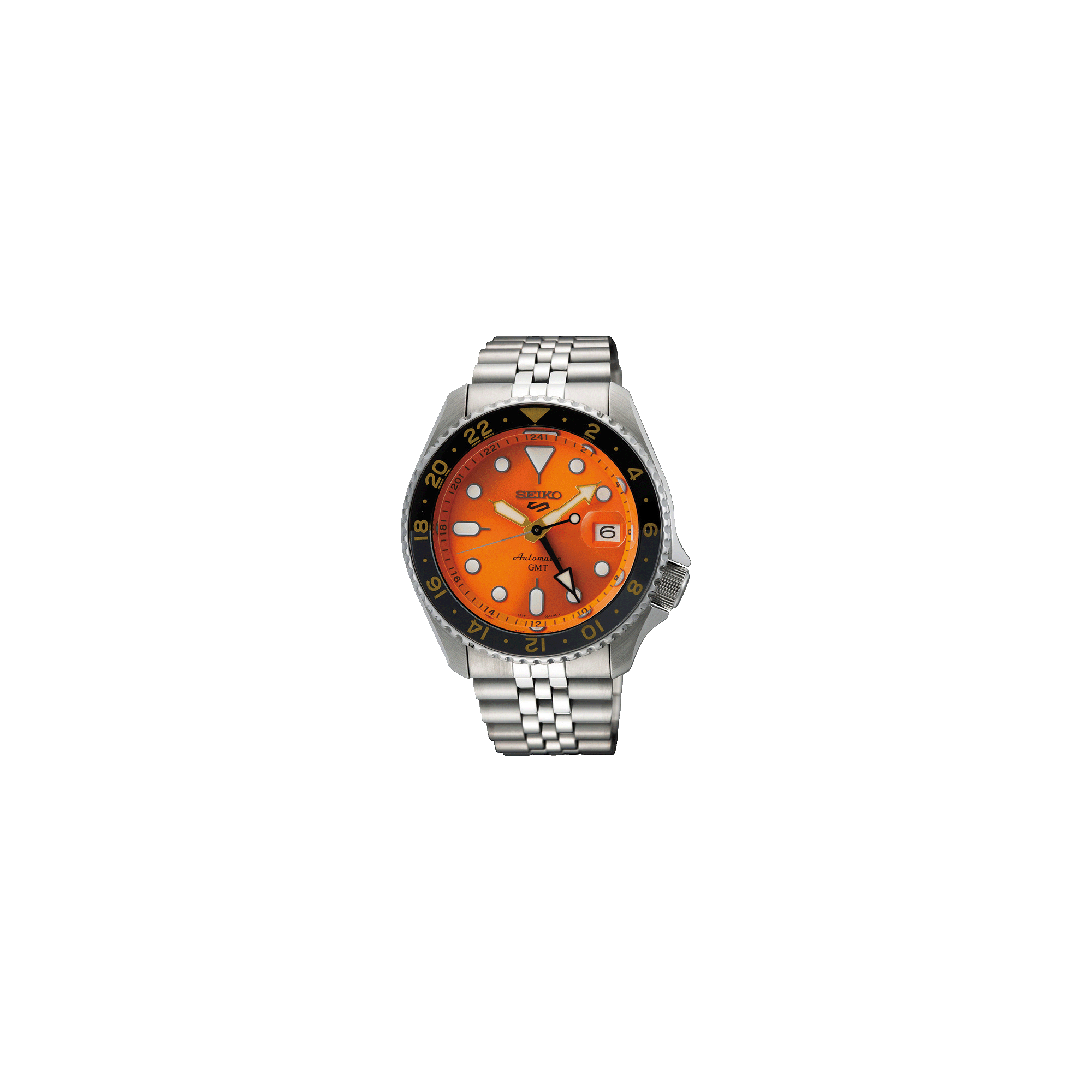 Quadrante SEIKO Arancione Con Lancette Minuti – Ricambio Per 6309-7290, BVT00502 - 3