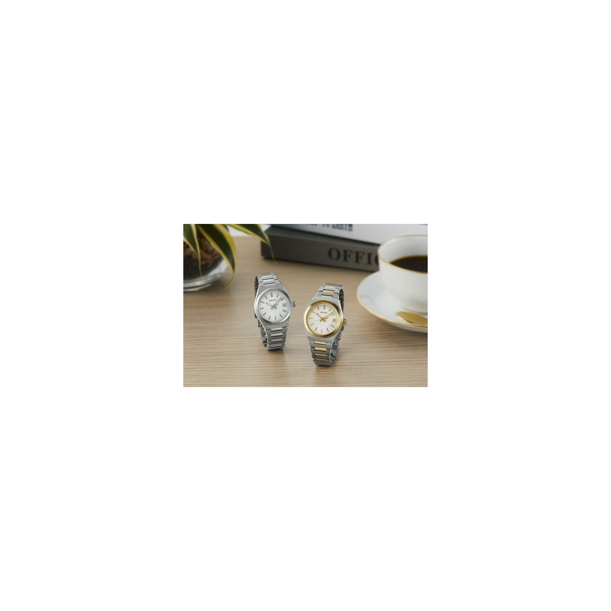 Seiko ladies' quartz watch SUR578P1 sapphire crystal LumiBrite